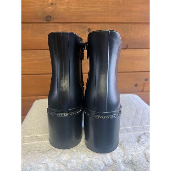 INC International Concepts Women Block Heel Chelsea Boot Eadin Size 9 Black NWO - Picture 3 of 7